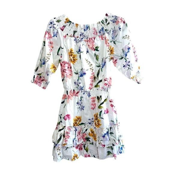Generation Love Dresses & Skirts - Generation Love Fiona Peony Dress in Peony Blossom White Size S